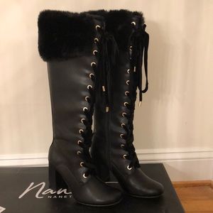 Nanette Lepore Flora Knee High Boots